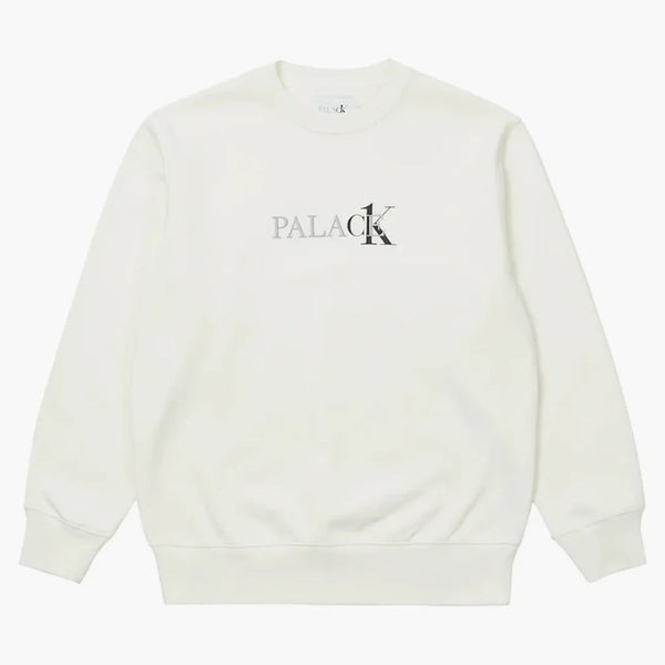 Palace CK1 Crew Star White