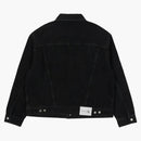 Palace Ck1 Relaxed Trucker Denim Jacket Midstone Black