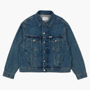 Palace Ck1 Relaxed Trucker Denim Jacket Tinted Sandstone Indigo