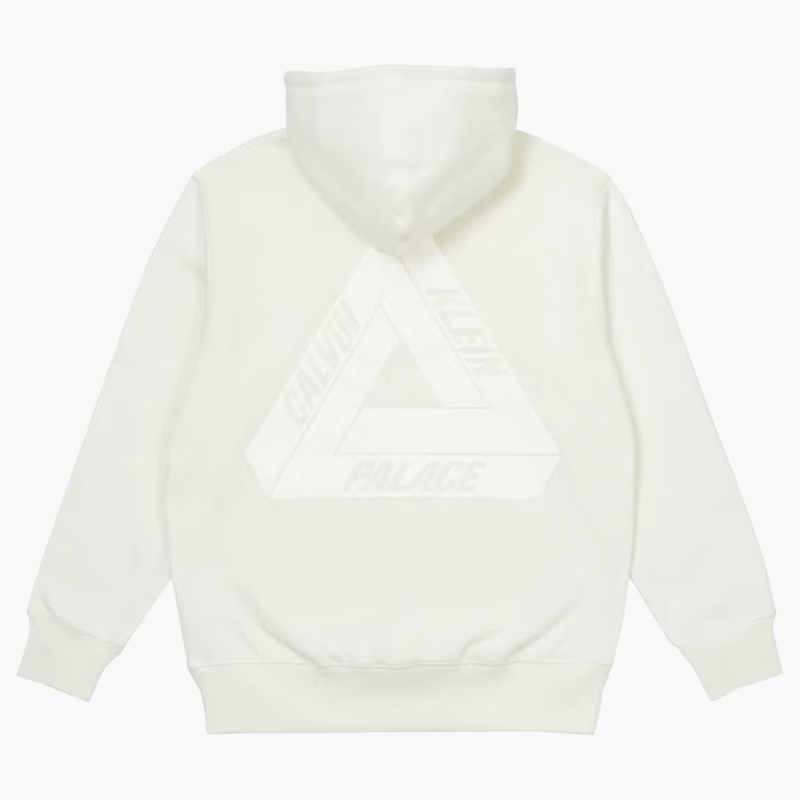 Palace CK1 Tri-Ferg Hoodie White Rückseite