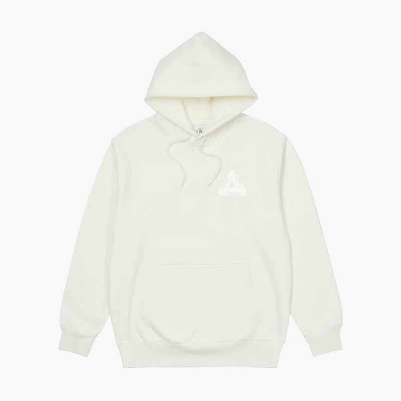 Palace CK1 Tri-Ferg Hoodie White