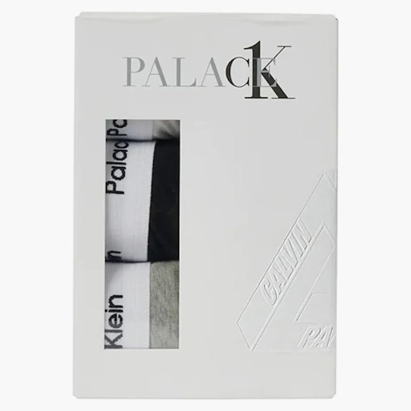 Palace Ck1 Trunks (3 Pack) White/light Grey Heather