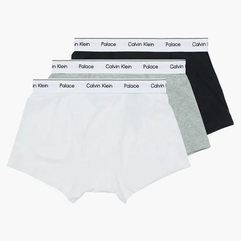 Palace Ck1 Trunks (3 Pack) White/light Grey Heather