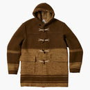 Palace C.P. Company Duffel Jacket Rubber Wool Brown