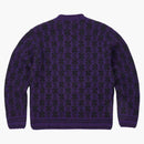 Palace C.P. Företagets lambool stickade lila