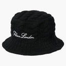 Palace Cable Knit Bucket has Black