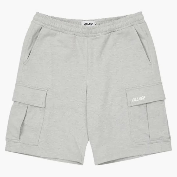 Palace Cargo Sweat Shorts Grey Marl
