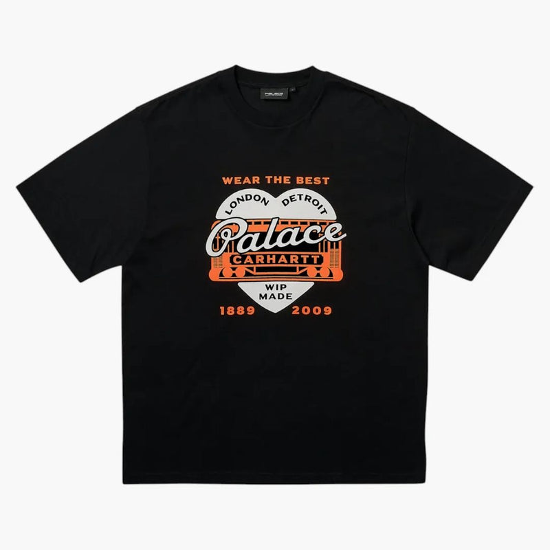 Palace Carhartt Wip Heart T-shirt Black