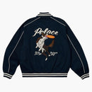 Palace Catch It Bomber Jacket granat