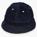 Palace Chain Stitch Bell Bucket has Navy