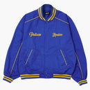 Palace Chain Stitch Bomber Jacket Blue