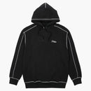 Palácový řetězový steh kapuce černá