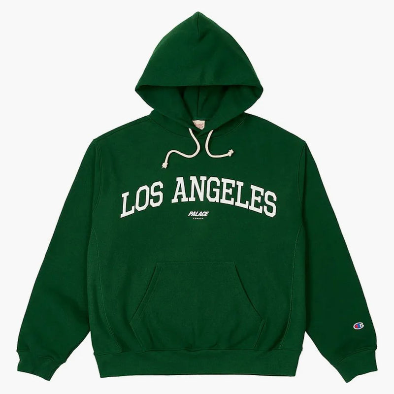 Palace Champion Los Angeles Shop Hood Green