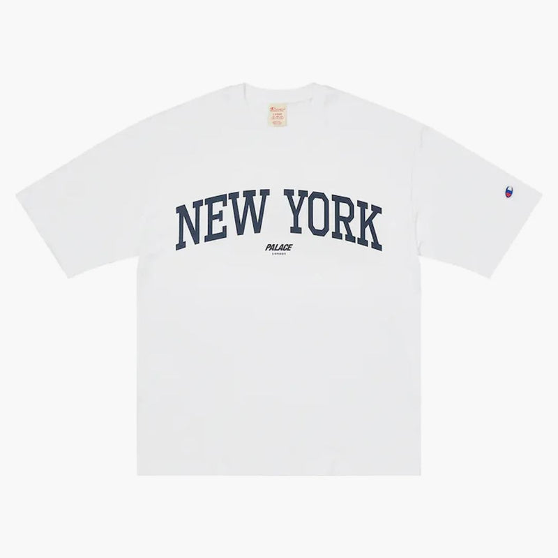 Palace Champion New York Shop T-Shirt White