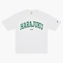 Palace Champion Shop Harajuku T-shirt Tokyo White