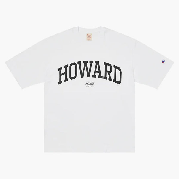 Palace Champion Shop Howard T-shirt New York White