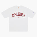 Palace Champion Shop Melrose T-shirt Los Angeles White