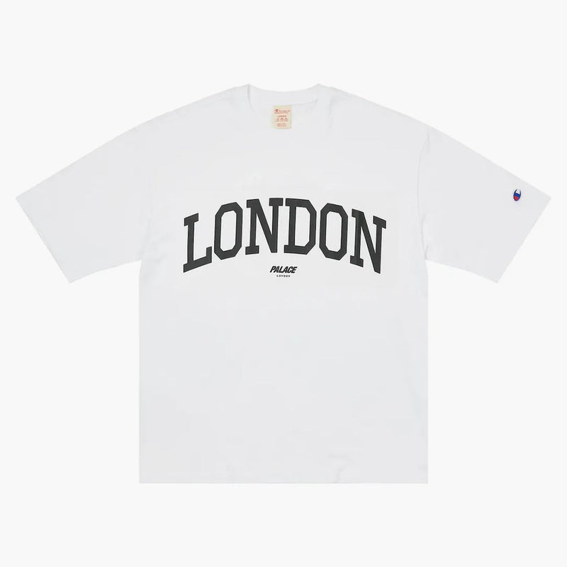Palace Champion Shop T-Shirt White