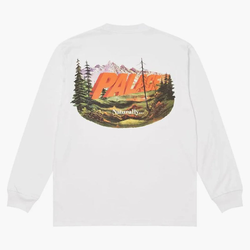 Palace Chaapping Longsleve White