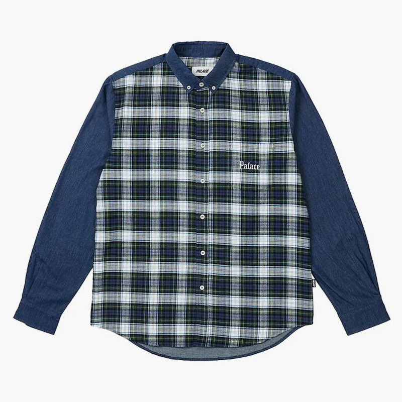 Palác kontrolní panel Chambray Shirt Indigo