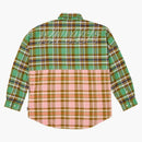Palace Checkmate Drop Shoulder Shirt Green