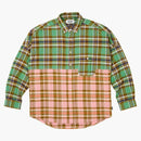 Palace Checkmate Drop Shoulder Shirt Green