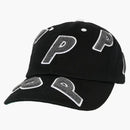 Palace Chenille Multi P 6-panel Black