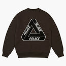 Palace Chenille Tri-Ferg Crew Black