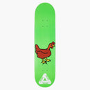 Palace Chicken 7.75 Skateboard Deck Green