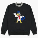 Palace Chilly Duck Out Drop Shoulder Crew Black