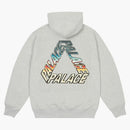 Palace Chrome P3 Hood Grey Marl
