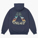 Palace Chrome P3 Hood Navy