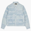 Palace Cities Jacquard Kurtka niebieska