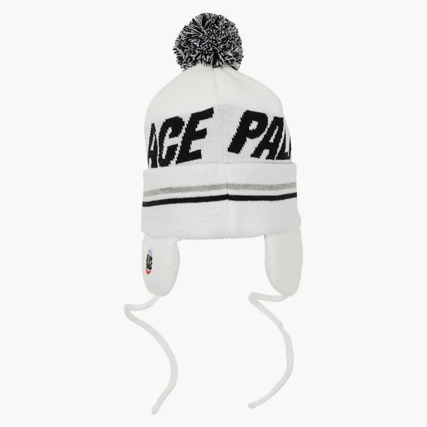 Palace City Earflap Beanie White