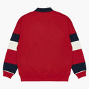 Palace Classic Stripe Drop SHOUL POLO ROSSO/NAVO/BIANCO
