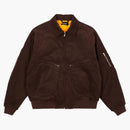 Palace Cord Ma-1 Jacket Brown