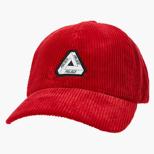 Palace Cord Tri-Ferg Patch 6-Panel Red