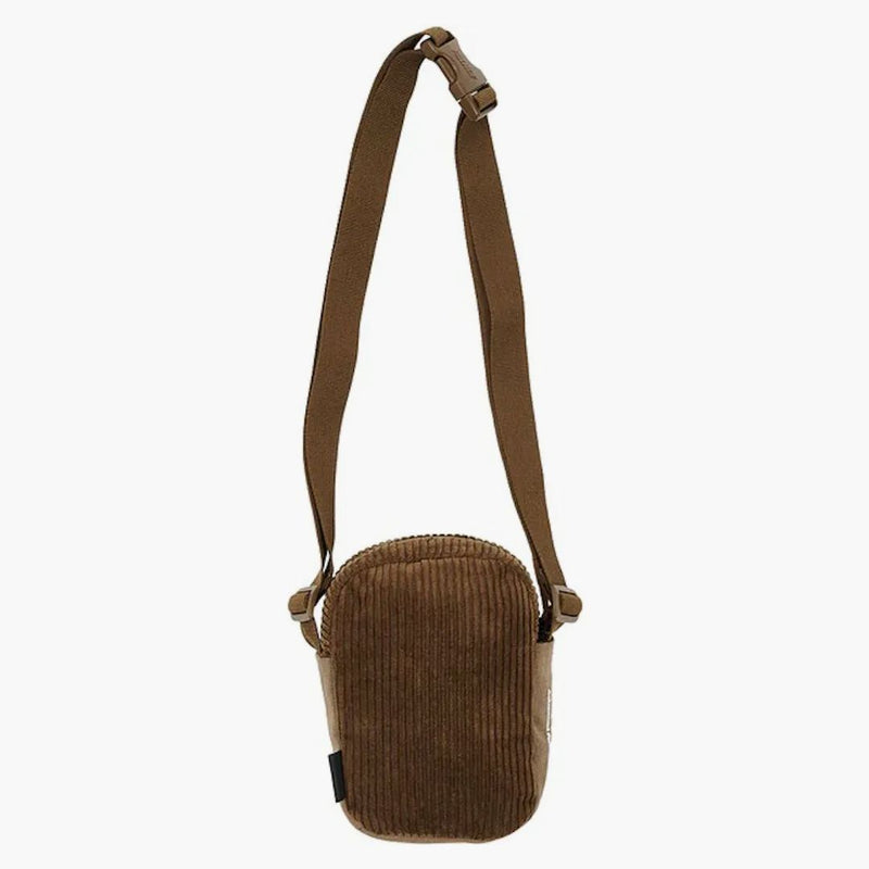 Palác Corduroy Shot Bag Brown