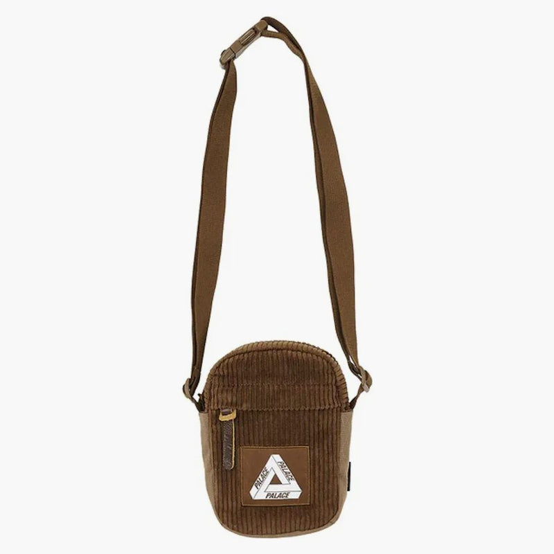 Palác Corduroy Shot Bag Brown