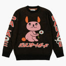 Palace przytulny dzianin czarny