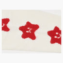 Palace mysig stickad (FW24) mjukvit