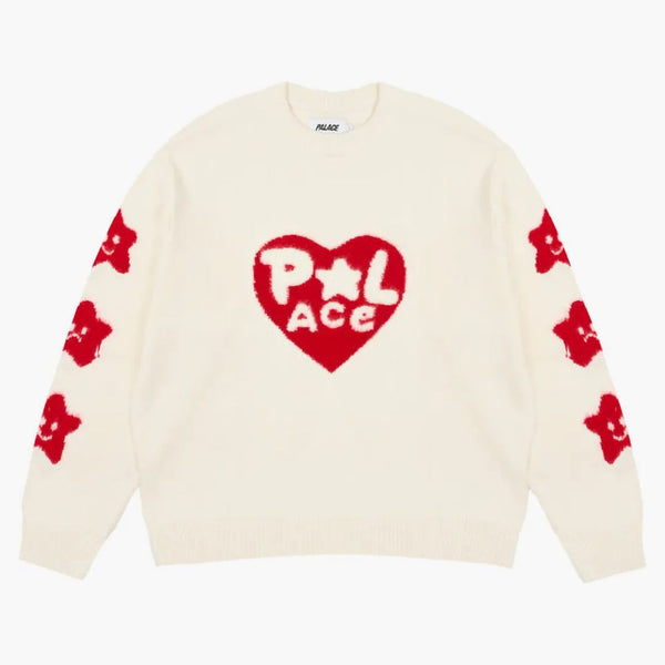 Palác Cozy Knit (FW24) měkká bílá
