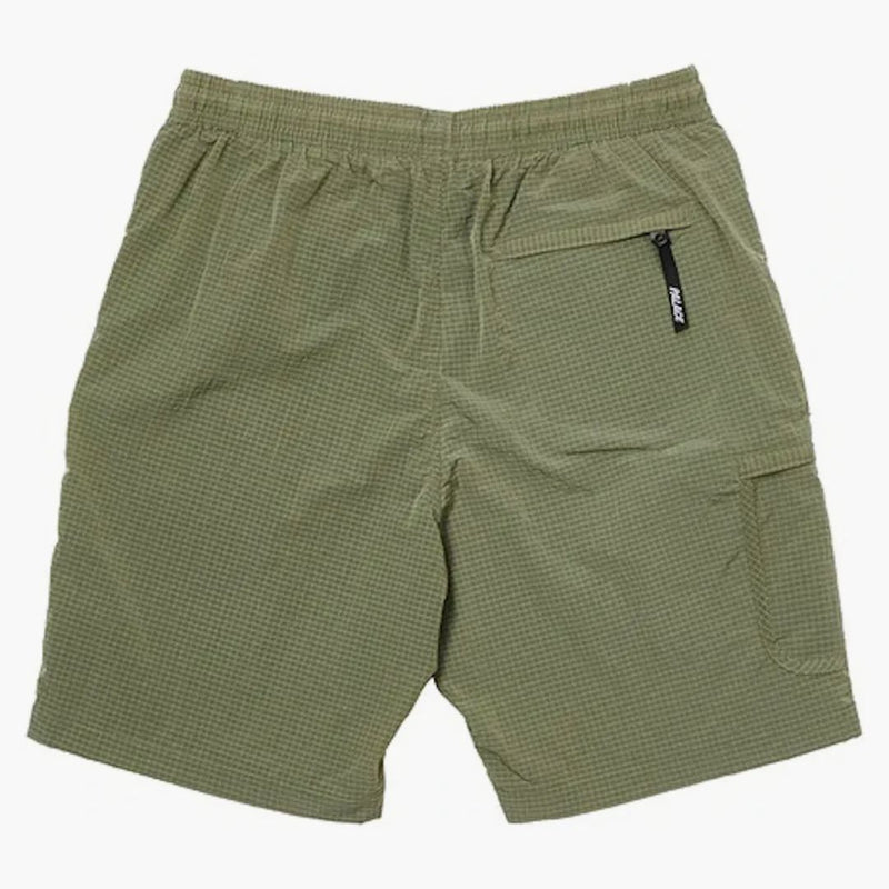 Palace Cripstop Grid Shorts Olive