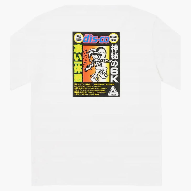 T-shirt da garage Derek Palace Bianco