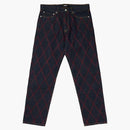 Palace Diamond Stitch Jean Indigo