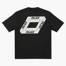 Palacio dudoso pero exuberante camiseta negra