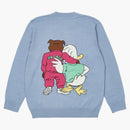 Palace pies i kaczka na dzianin