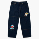 Palace Doraemon P90 Jean Indigo Wash