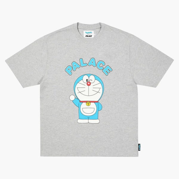 Palace Doraemon T-shirt Grey Marl