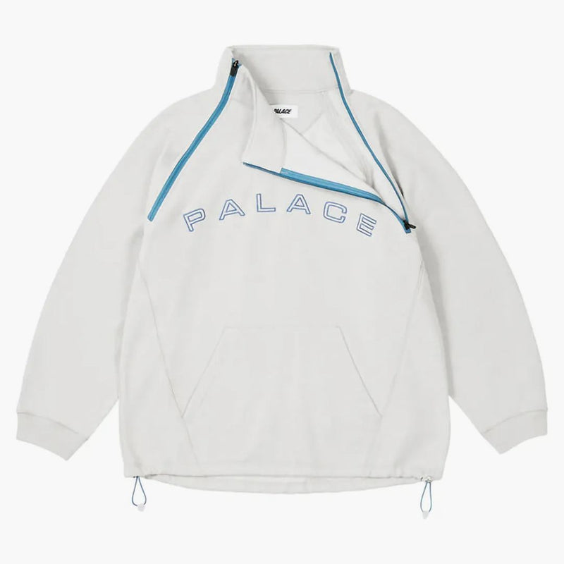 Palace Double Zip Funnel Concray Gray
